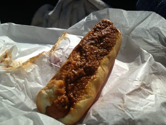 The Chili dog here is excellent - worth a trip into town off the bypass.