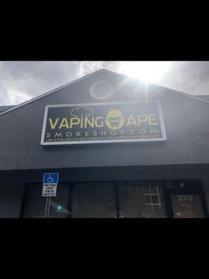 Vaping Ape Smoke Shop store Front