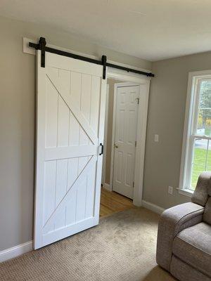 Barn Door Installation