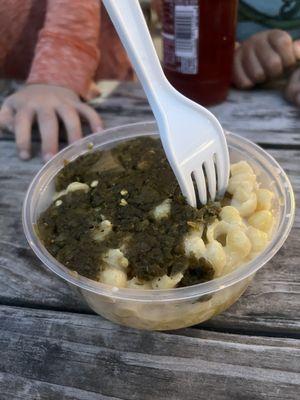 Green chile mac