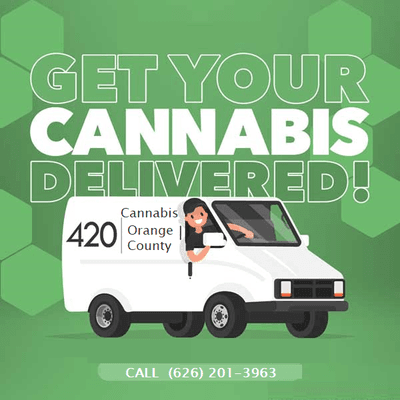 Free delivery cannabis products Orange County CA