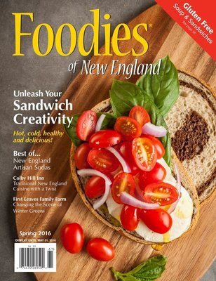 Food Styling for the Cover food feature Foodies of New England 2016