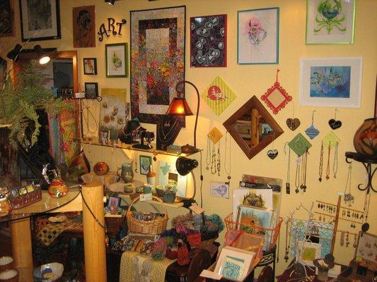 Handmade art by local Lake Tahoe Artists