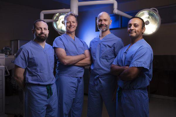 Four surgeons of Tower Clock Eye Center.