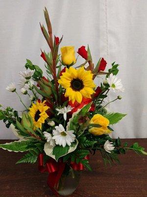 An arrangement for any season.