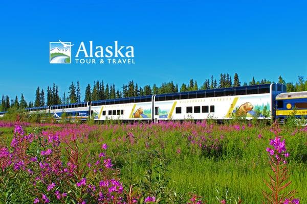 Travel either by the Wilderness Express, McKinley Explorer private dome cars or the Alaska Railroad.