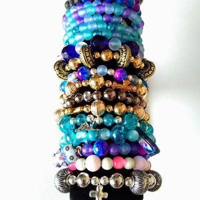 Uniquely fashioned bracelets