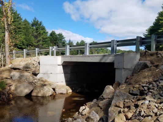 Box Culvert for town of Whitefield