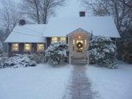 Willett Free Library in winter