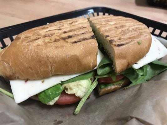 Veggie Sandwich - Thumbs up! Hard to find vegetarian items in this area but this was good!