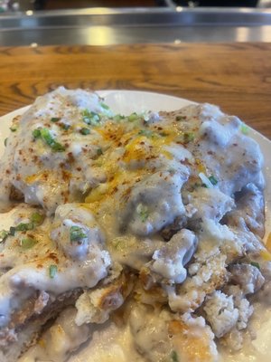 Biscuits gravy