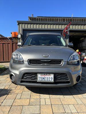 Kia soul- before