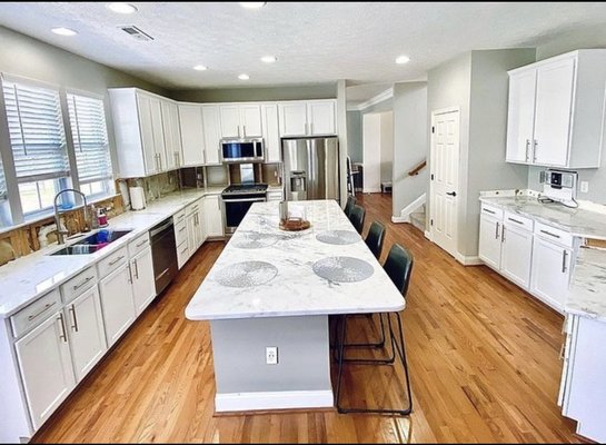 Before / After  Kitchen Remodel Done By CXL CONSTRUCTION