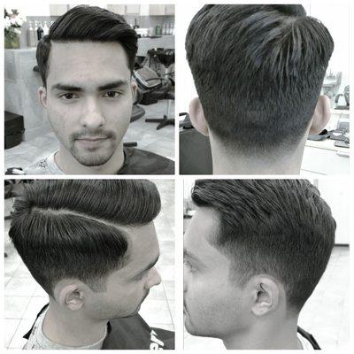 A low tapered fade!