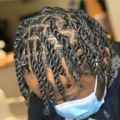 #dreadlocs Loc and twist