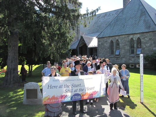 Loving God and the world for 275 years in Amherst, MA