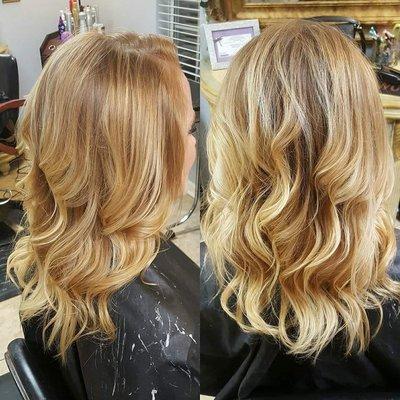 Balayage and babylights by Nicole G