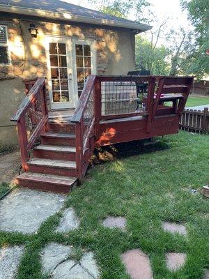 Cottage Deck Before