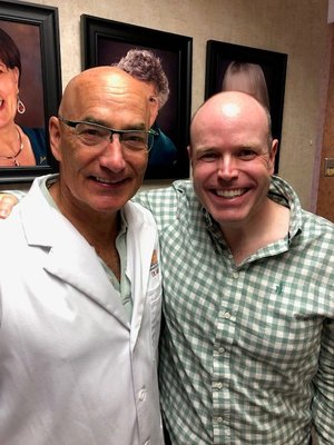 Dr. Gallagher with Awesome TMJ Success Story Patient Glenn Bellman