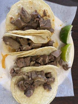 Tacos de lengua (4)