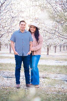 Almond Orchard photo session