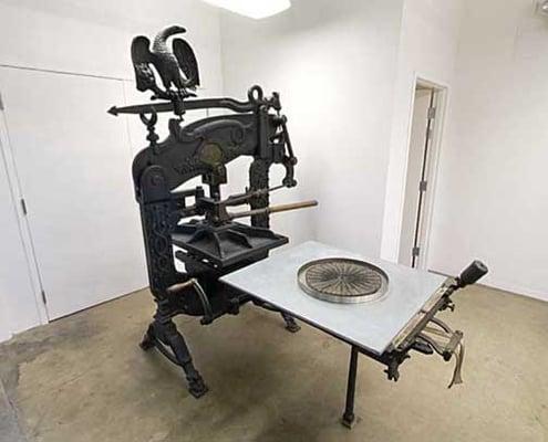 Columbian Hand Press (circa 1890's)