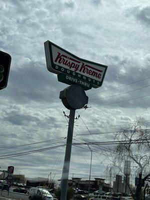 Krispy Kreme Sign