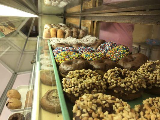 Excellent assortment of cake donuts