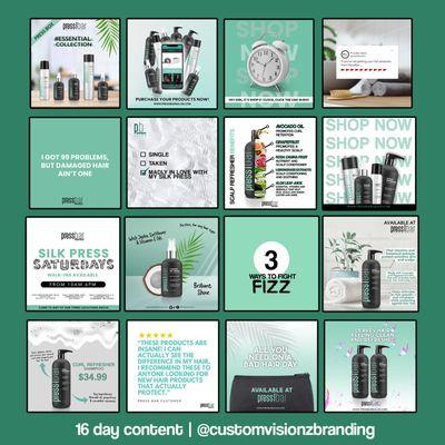 16 Days Of Instagram Content