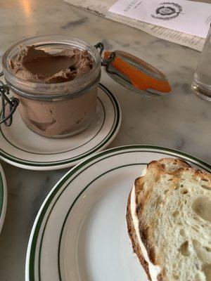 Pate- chicken liver mousse