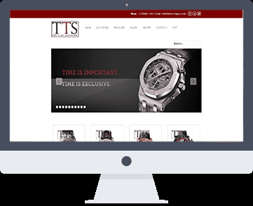 A ecommerce website selling expensive watches worldwide.