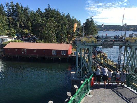 Shaw Island Ferry Terminal!