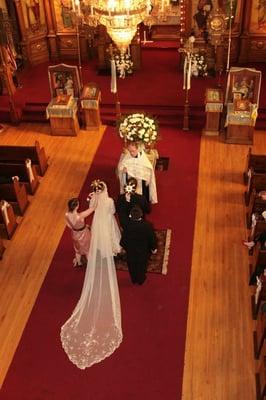 Inside of the Cathedral, from the choir loft