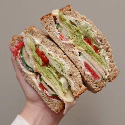 Very healthy sandwich