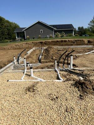 Underground to new slab home