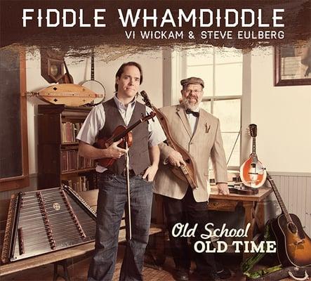 Album art for Fiddle Whamdiddle Old School Old Time - photographed and designed by Christina Gressianu.