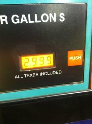 $2.999 per gallon 12/17/12