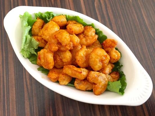 Appetizer- Mango-Habanero Shrimp Bites, Add a Garden Fresh Salad and make it a meal.