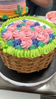 Easter Basket Cake