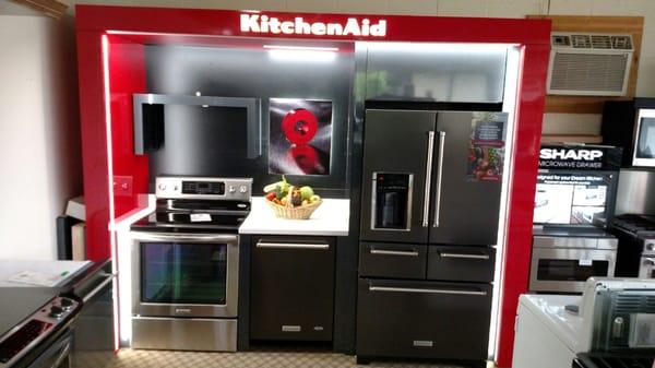 Kitchenaid Black Stainless