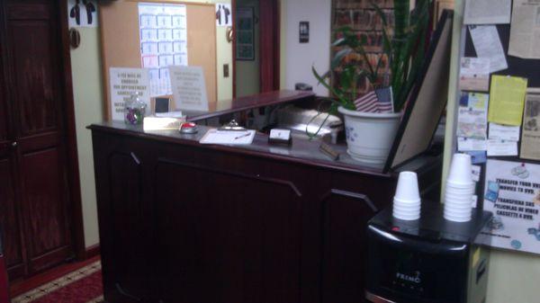 Dr. Acevedo's front desk