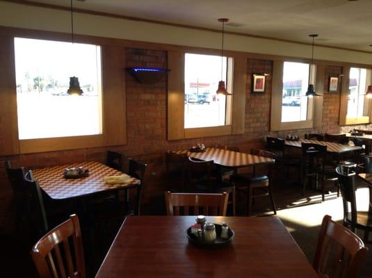 dining area of the resturant