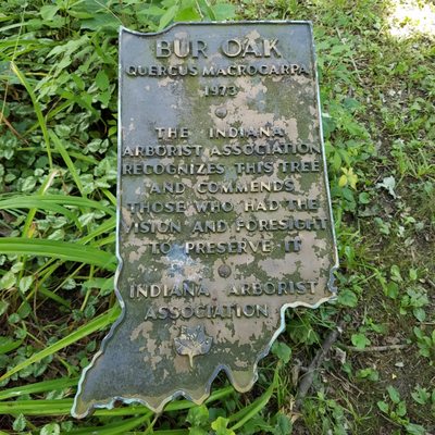 one of many plaques and informational pieces in the park