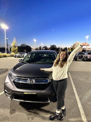 Saying goodbye to my midnight grey Honda CRV LX AWD 2019!!