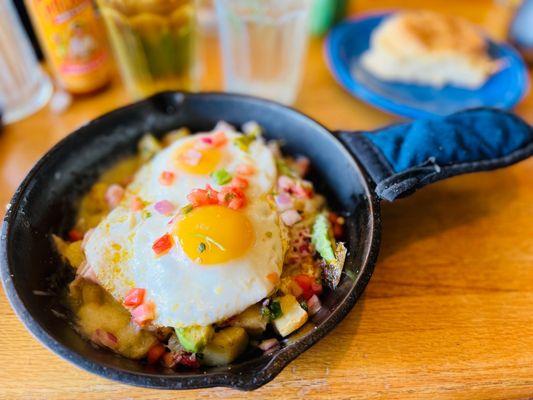 Turkey & Avocado skillet