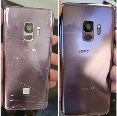 S9 Back Glass