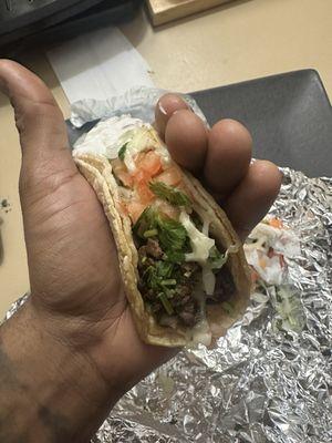 Palm Sized Tacos ‍