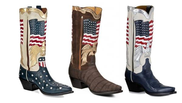 American Flag boots