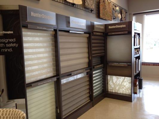 Hunter Douglas on display