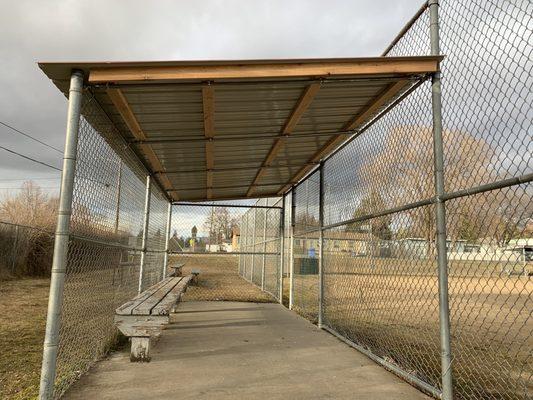 Dugout for PFLL.